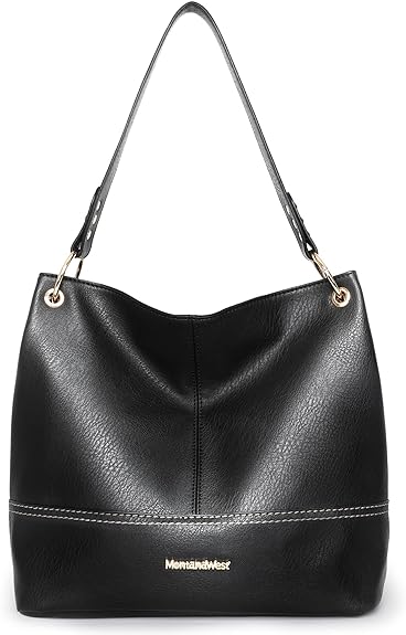 Women's Hobo Shoulder Bag with Zipper