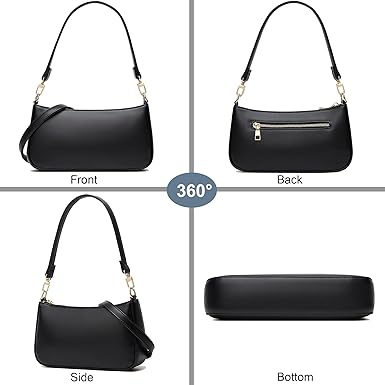 Minimalist Vegan Leather Shoulder Bag